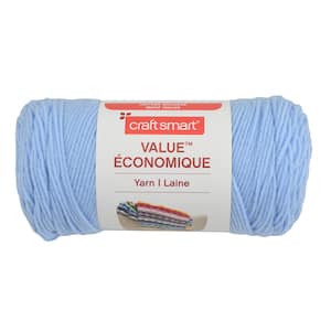 12 Pack: Value? Solid Yarn by Craft Smart� in Light Blue | 7 oz | Michaels�